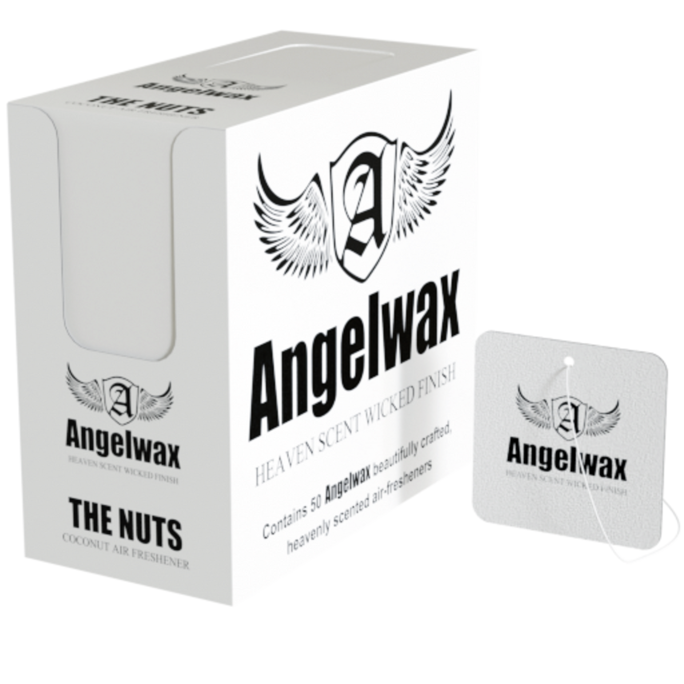 Angelwax Air Fresheners - Display Boxes of 50 - The Nuts & The Berries